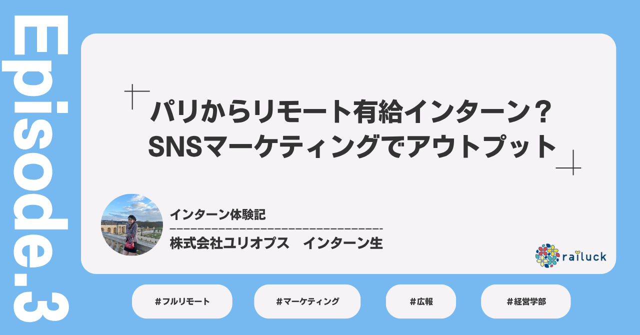 インターン生の声